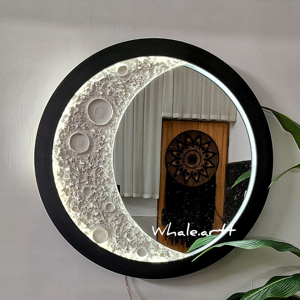 دکوراتیو آینه ماه مدل ماهنیلا